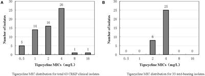 The Plasmid-Borne tet(A) Gene Is an Important Factor Causing Tigecycline Resistance in ST11 Carbapenem-Resistant Klebsiella pneumoniae Under Selective Pressure